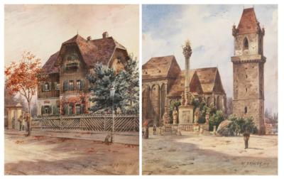 Karl Wenzel Zajicek - Meisterzeichnungen, Druckgraphik bis 1900, Aquarelle und Miniaturen
