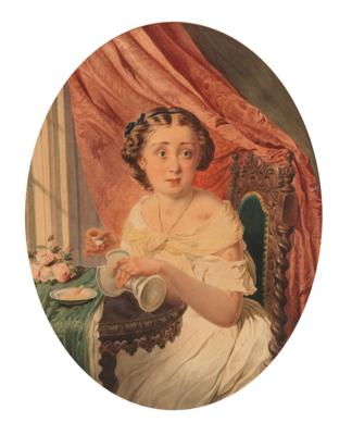 Künstler 19. Jahrhundert - Disegni di maestri, stampe fino al 1900, acquerelli e miniature