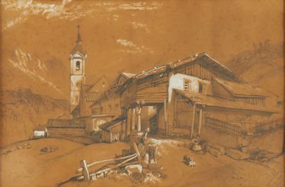Künstler, 2. Hälfte 19. Jahrhundert - Master drawings, prints until 1900, watercolors and miniatures