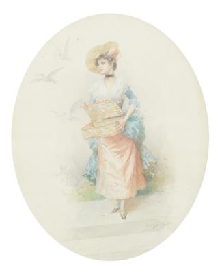 Ludovico Marchetti - Meisterzeichnungen, Druckgraphik bis 1900, Aquarelle und Miniaturen