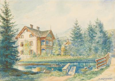 Rudolf Reinhold Sagmeister * - Disegni di maestri, stampe fino al 1900, acquerelli e miniature