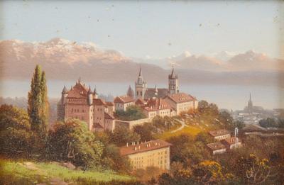 Hubert Sattler zugeschrieben/attributed (1817-1904) Lausanne, - Bilder