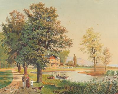 Franz Bergmann, um 1900 - Obrazy