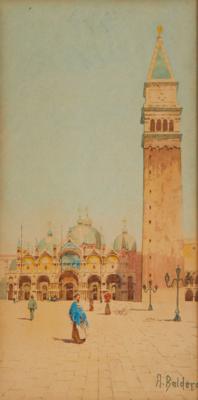 A. Baldero, um 1900 - Disegni di maestri, stampe fino al 1900, acquerelli e miniature