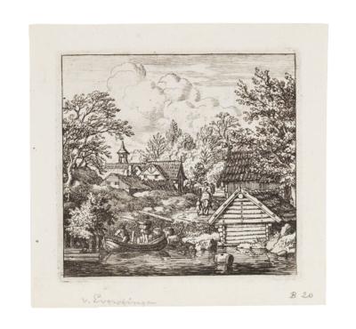 Allaert van Everdingen - Disegni di maestri, stampe fino al 1900, acquerelli e miniature