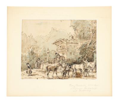 Franz Xaver Reinhold - Disegni di maestri, stampe fino al 1900, acquerelli e miniature