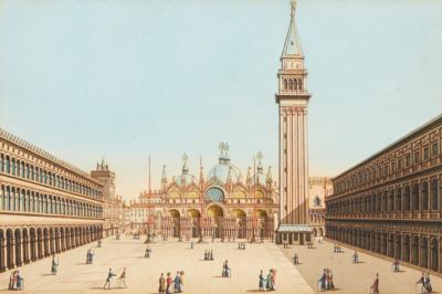 Luigi Busetto, Venedig, um 1820 tätig - Meisterzeichnungen, Druckgrafik bis 1900, Aquarelle und Miniaturen