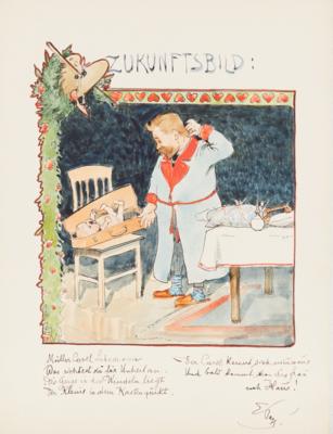 Ernst Payer - Meisterzeichnungen und Druckgraphik bis 1900, Aquarelle, Miniaturen