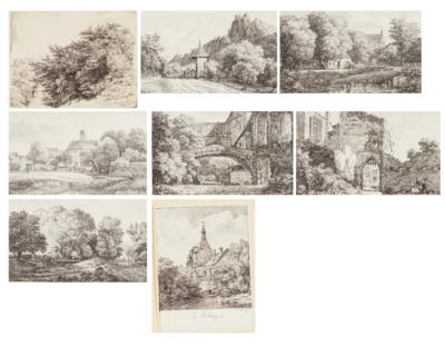 Friedrich Loos - Meisterzeichnungen und Druckgraphik bis 1900, Aquarelle, Miniaturen