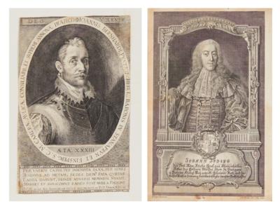 Zwei Kupferstiche, 17. / 18. Jahrhundert - Bilder
