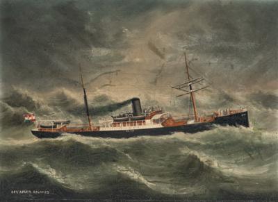 Marinemaler um 1900 - Obrazy
