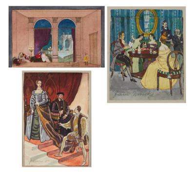 Franz Wacik - Prints, drawings and watercolors until 1900