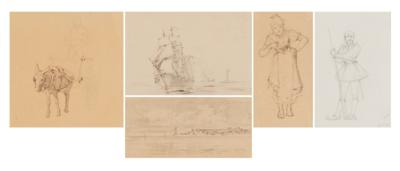 Hermann Giesel - Prints, drawings and watercolors until 1900