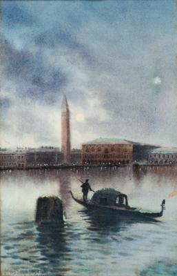 Jenö Koszkol - Tisky, kresby a akvarely do roku 1900