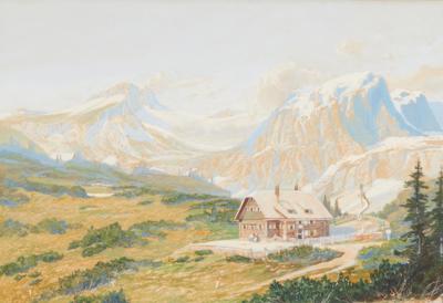 Johann Gilhofer - Tisky, kresby a akvarely do roku 1900