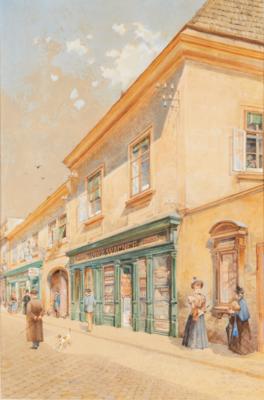 Richard Moser - Tisky, kresby a akvarely do roku 1900