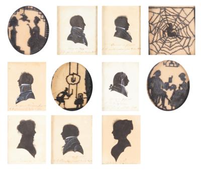 Silhouetten 1800-1835 - Stampe, disegni e acquerelli fino al 1900
