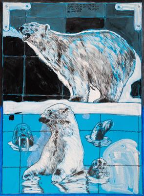 Peter Sengl, "Eisbären" - Charity-Kunstauktion zugunsten des Wiener Tierschutzvereins