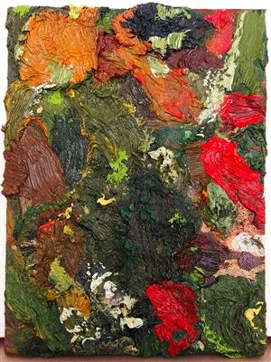 Alfred Graselli, "Green/Red Composition", 2020/21 - Artists for Children Charity-Kunstauktion