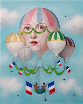 Naomi Devil, French Hot Air Balloon - 11. Benefiz-Auktion für Delta Cultura Cabo Verde