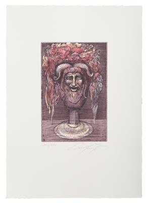 Ernst FUCHS*, Ohne Titel, 1972 - Charitativní aukce současného umění ve prospěch SOS MITMENSCH