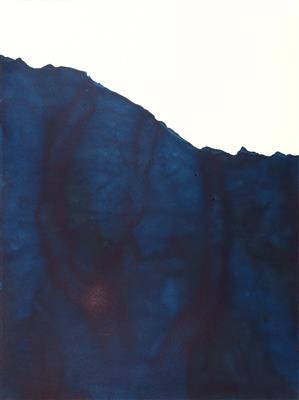 Letizia WERTH, Aus der Serie "Blue Mountains", 2020 - Charitativní aukce současného umění ve prospěch SOS MITMENSCH