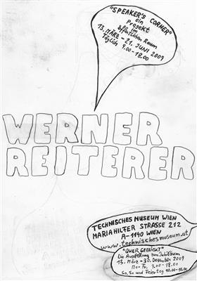 Werner REITERER, Speaker´s Corner, 2009 - Charitativní aukce současného umění ve prospěch SOS MITMENSCH