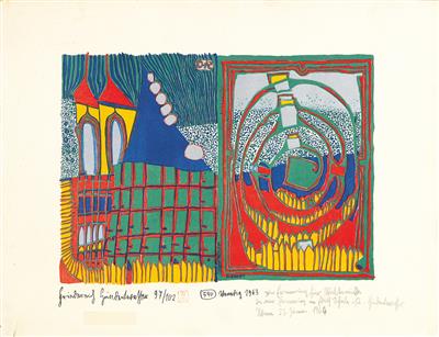 Friedensreich Hundertwasser* - Incisione