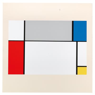 After Piet Mondrian - Potisk