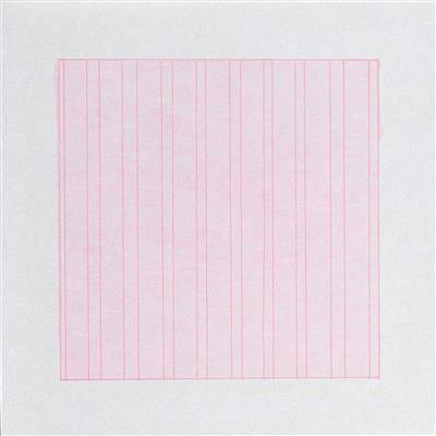 Agnes Martin - Potisk