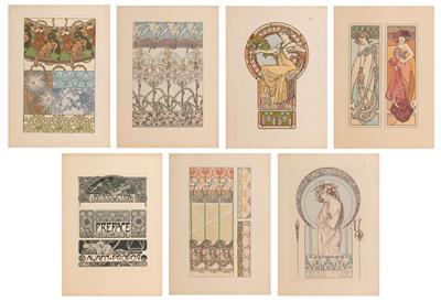 Alfons Mucha - Druckgrafik und Multiples