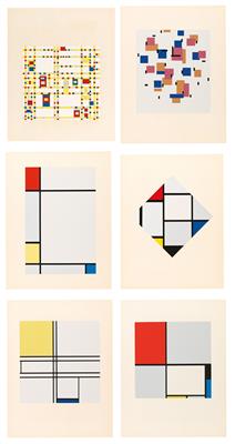 After Piet Mondrian - Hračky a Moderní grafika