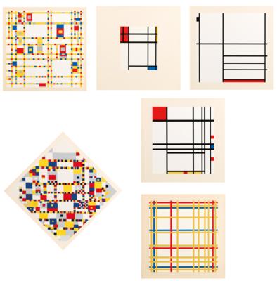 After Piet Mondrian - Moderní umění grafika
