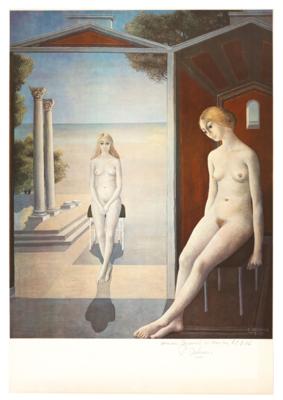 Paul Delvaux * - Druckgrafik und Multiples