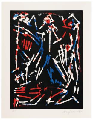 A. R. Penck * - Moderní umění grafika