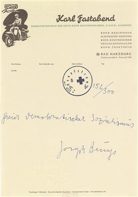 Joseph Beuys * - Moderní tisky, Sou?asné um?ní