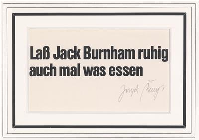 Joseph Beuys * - Modern & Contemporary Art