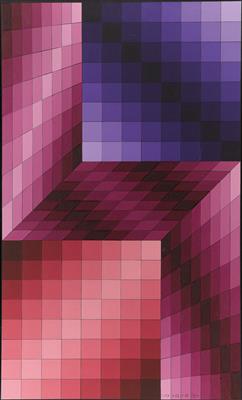 Victor Vasarely * - Moderní tisky, Sou?asné um?ní