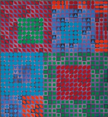 Victor Vasarely * - Zeitgenössische Kunst I
