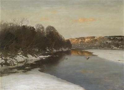 August Fink - Obrazy 19. století