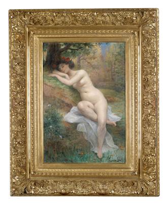 Adrien Henri Tanoux - 19th Century Paintings