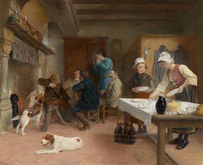 Alphonse Gaudefroy - 19th Century Paintings