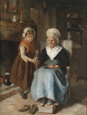 Andre Henri Dargelas - Gemälde des 19. Jahrhunderts