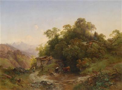 Anton Hansch - Dipinti del XIX secolo