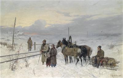 Franz Roubaud - Obrazy 19. století