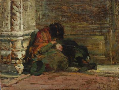 Luigi Nono - 19th Century Paintings