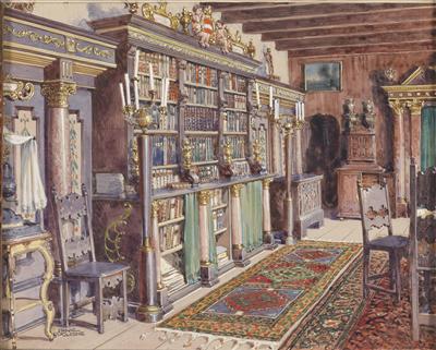 Franz Poledne - Meisterzeichnungen und Druckgraphik bis 1900, Aquarelle, Miniaturen