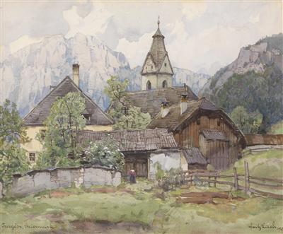 Fritz Lach - Mistrovské kresby, Tisky do roku 1900, Akvarely a miniatury