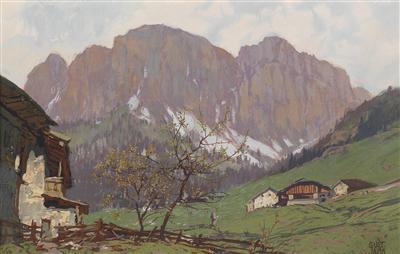 Gustav Jahn - Mistrovské kresby, Tisky do roku 1900, Akvarely a miniatury
