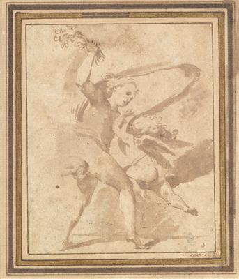 Lodovico Carracci - Meisterzeichnungen und Druckgraphik bis 1900, Aquarelle, Miniaturen